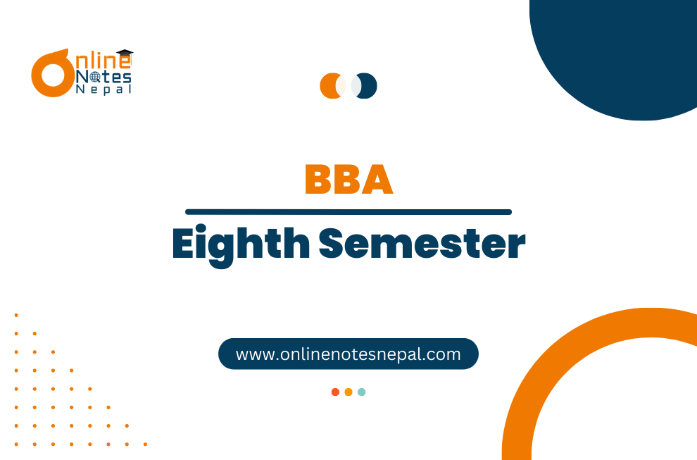 Eighth Semester - BBA